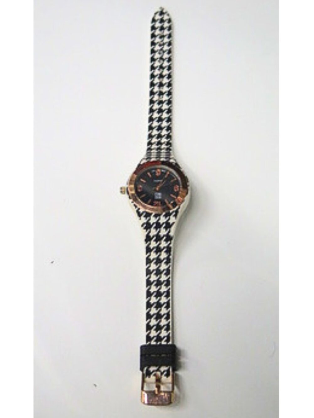 Timex Houndstooth Strap Date Watch